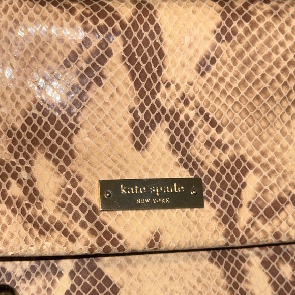 Kate Spade Tan Clutch with Gold Accents - Picture 4 of 13